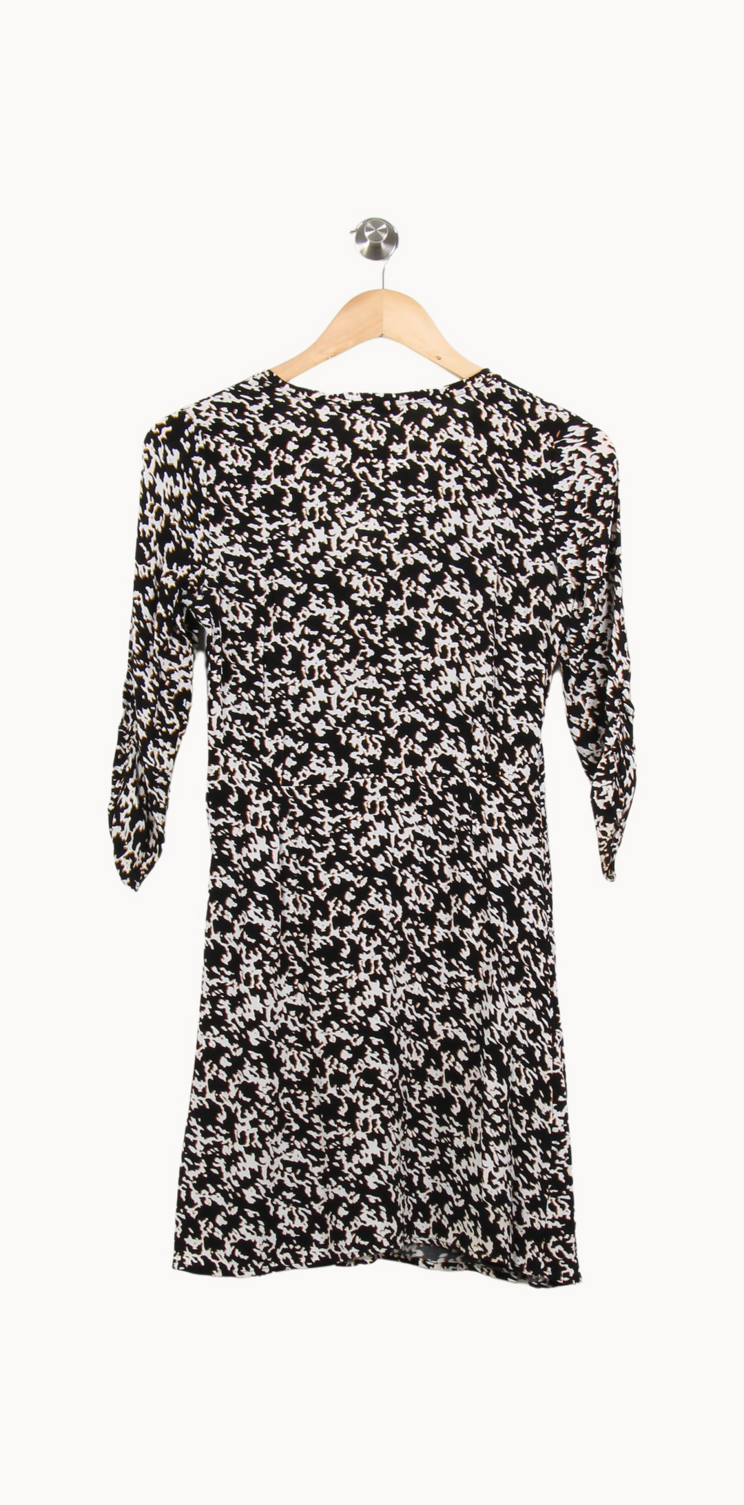 Robe Midi Noire et Blanche - Taille XS/34 de la marque Comptoir des Cotonniers | PARAD67039 - Vendu par Paradigme - Image 4