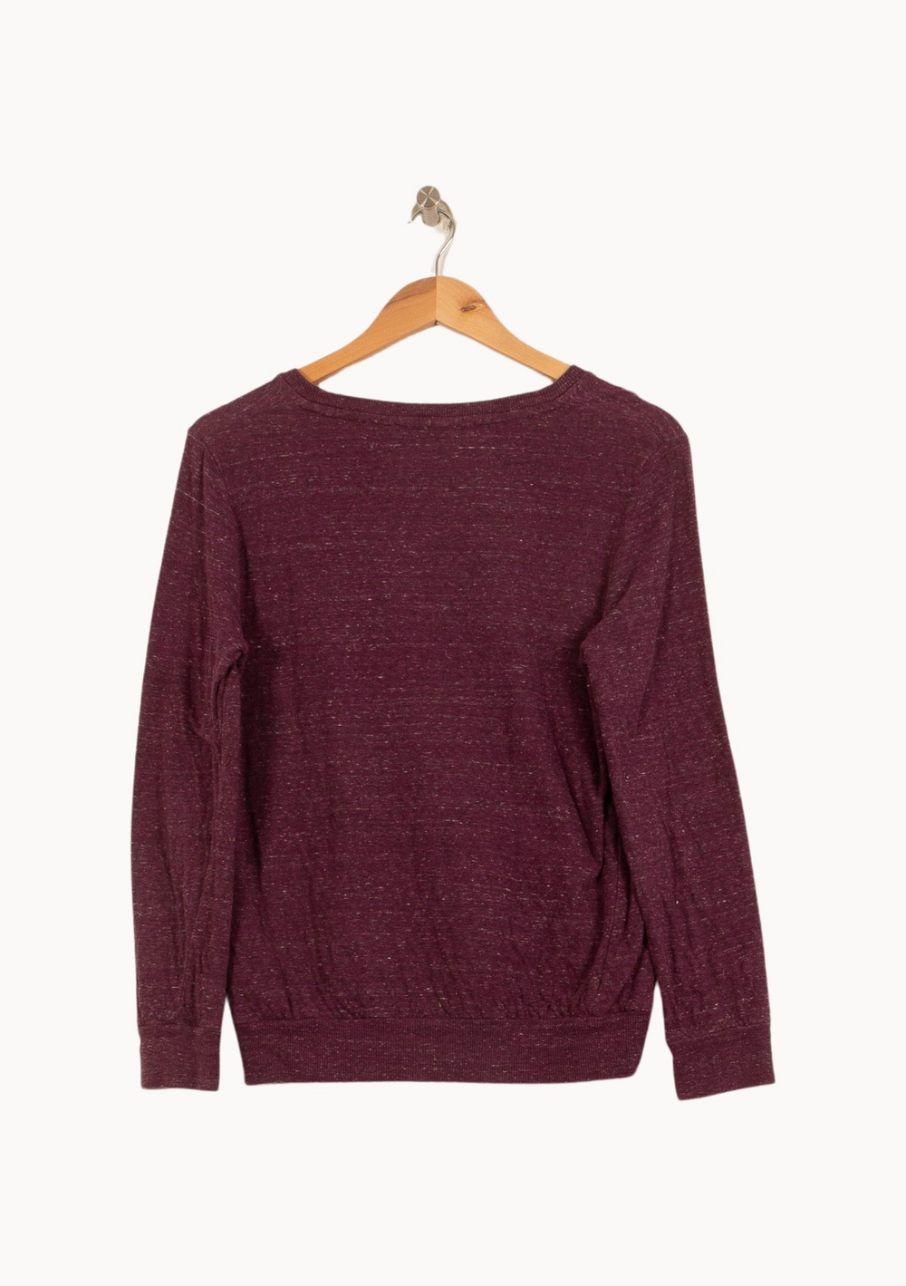 Sweatshirt Violet - Taille S/36 de la marque American Vintage | PARAD63826 - Vendu par Paradigme - Image 4