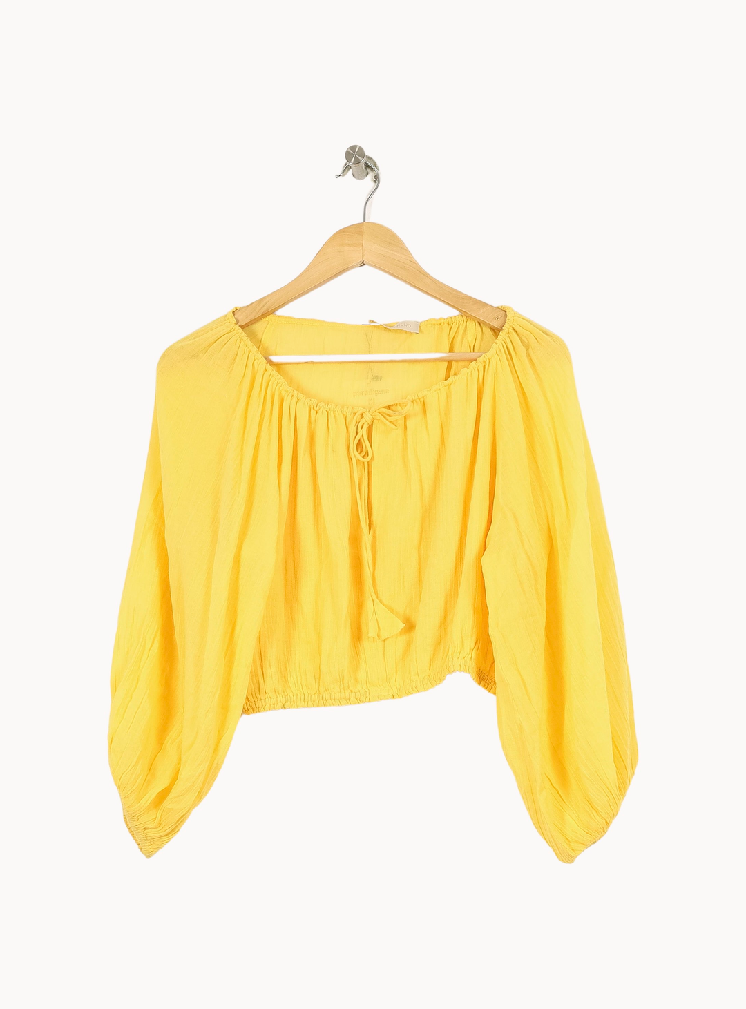 Blouse Jaune - Taille S/36 de la marque Vanessa Bruno | PARAD46399 - Vendu par Paradigme - Image 2