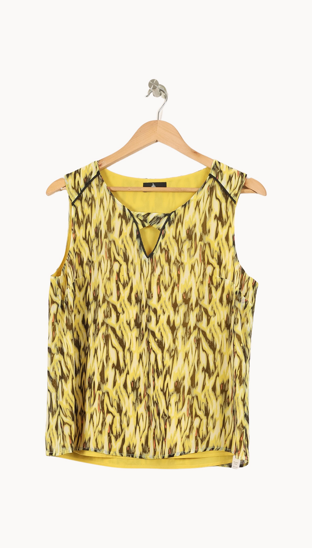 Débardeur Jaune et Marron - Taille L/40 de la marque One Step | PARAD52724 - Vendu par Paradigme - Image 2