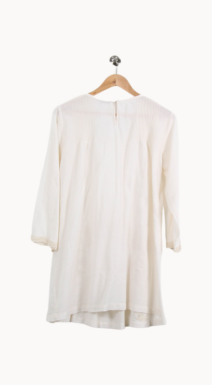 Robe Beige - Taille S/36 de la marque Mes Demoiselles Paris | PARAD40602 - Vendu par Paradigme - Image 4