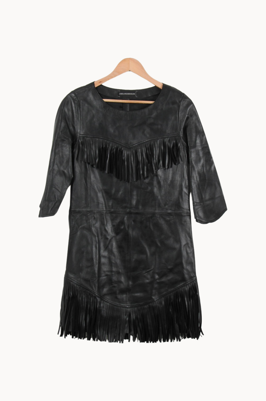 Robe Midi Noire - Taille S/36 de la marque Zadig&Voltaire | PARAD50883 - Vendu par Paradigme - Image 2