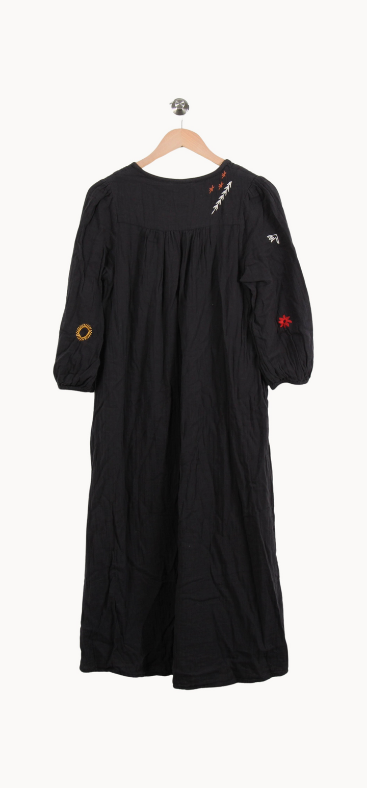Robe longue noire - Taille M/38 de la marque Léon & Harper | PARAD50864 - Vendu par Paradigme - Image 4