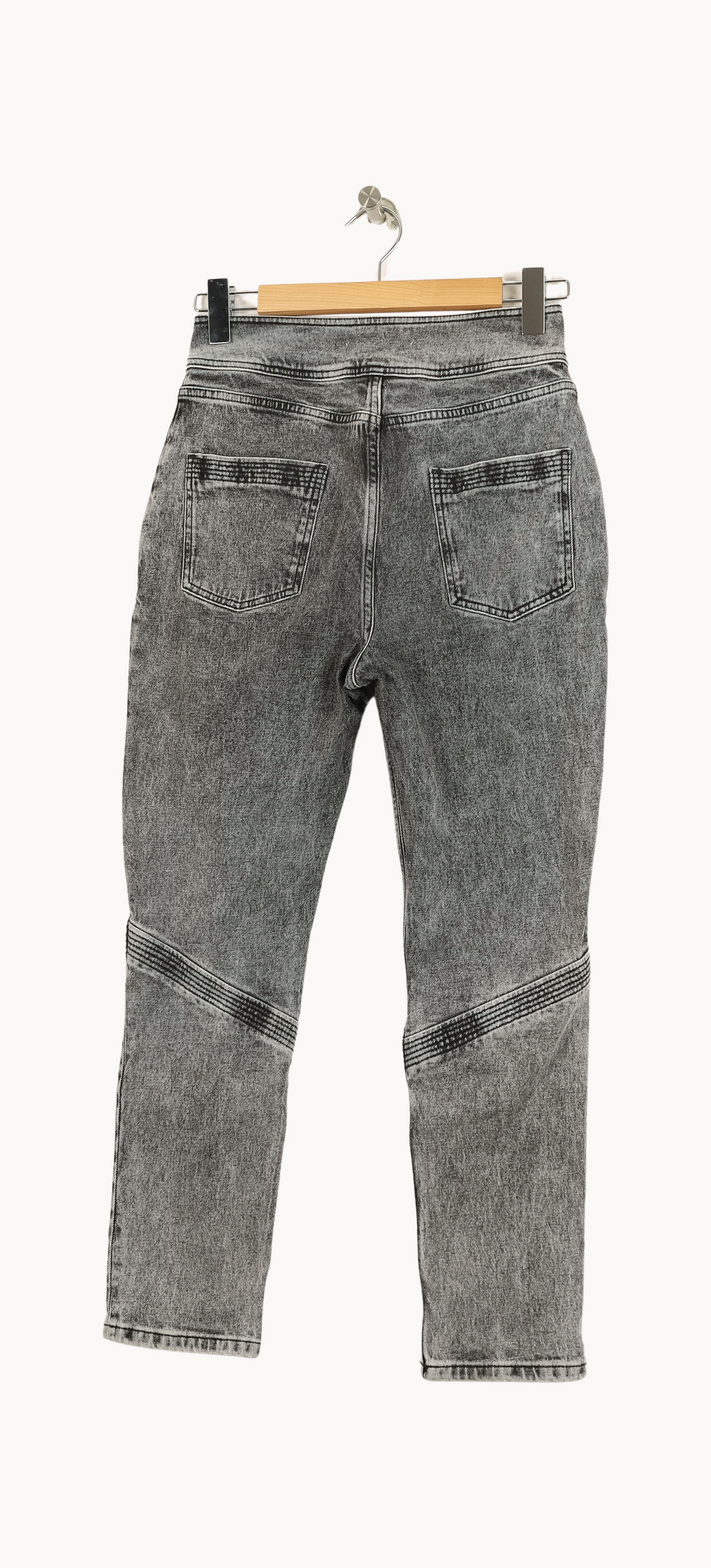 Jean Gris - Taille S/36 de la marque ba&sh | PARAD50909 - Vendu par Paradigme - Image 4
