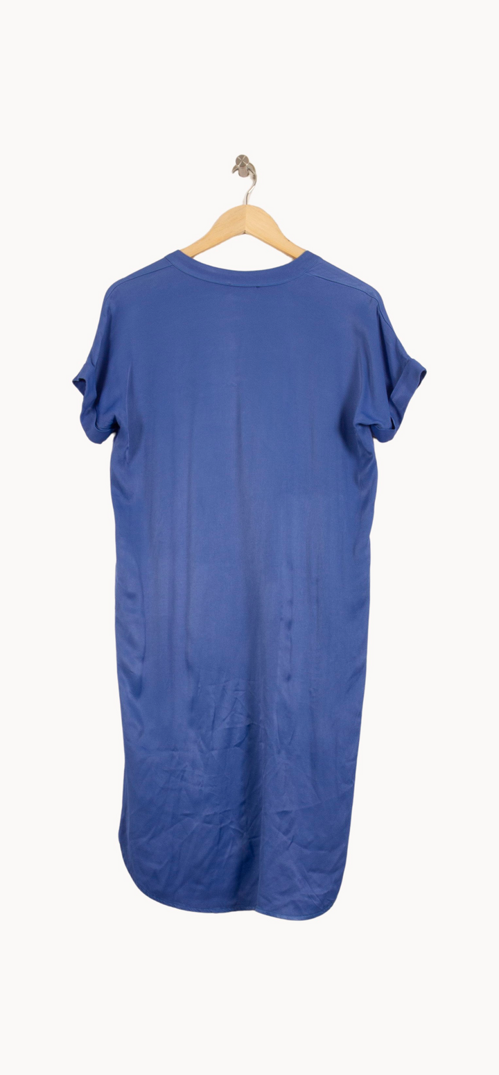 Robe Chemise Bleue - Taille S/36 de la marque La Fée Maraboutée | PARAD48809 - Vendu par Paradigme - Image 4