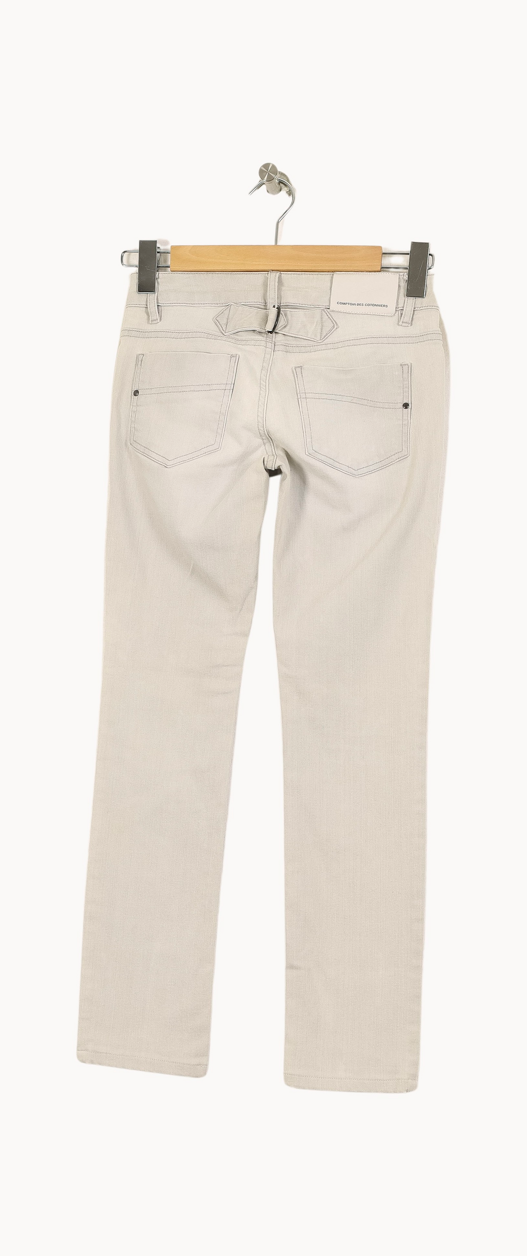 Jean Gris - Taille XS/34 de la marque Comptoir des Cotonniers | PARAD34223 - Vendu par Paradigme - Image 4