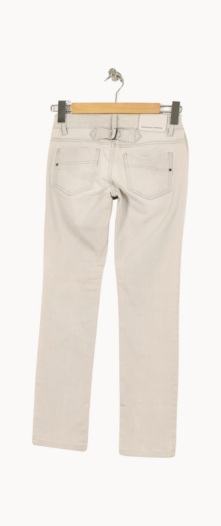 Jean Gris - Taille XS/34 de la marque Comptoir des Cotonniers | PARAD34223 - Vendu par Paradigme - Image 4