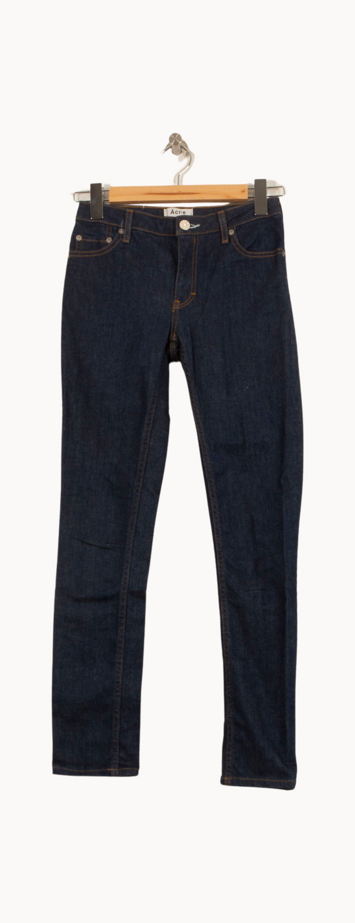 Jean Slim Bleu - Taille S/36 de la marque Acne Studios | PARAD64209 - Vendu par Paradigme - Image 2