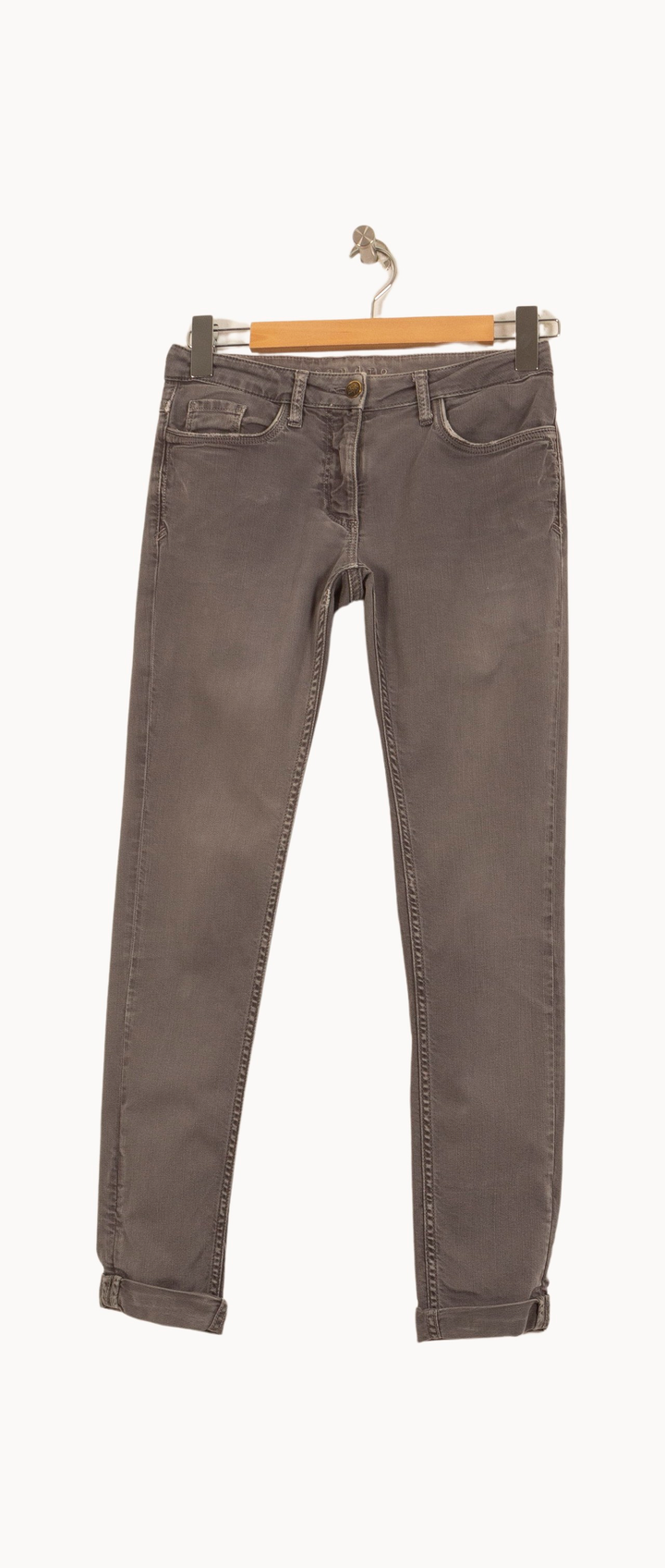 Jean Gris - Taille S/36 de la marque Sandro | PARAD39592 - Vendu par Paradigme - Image 2