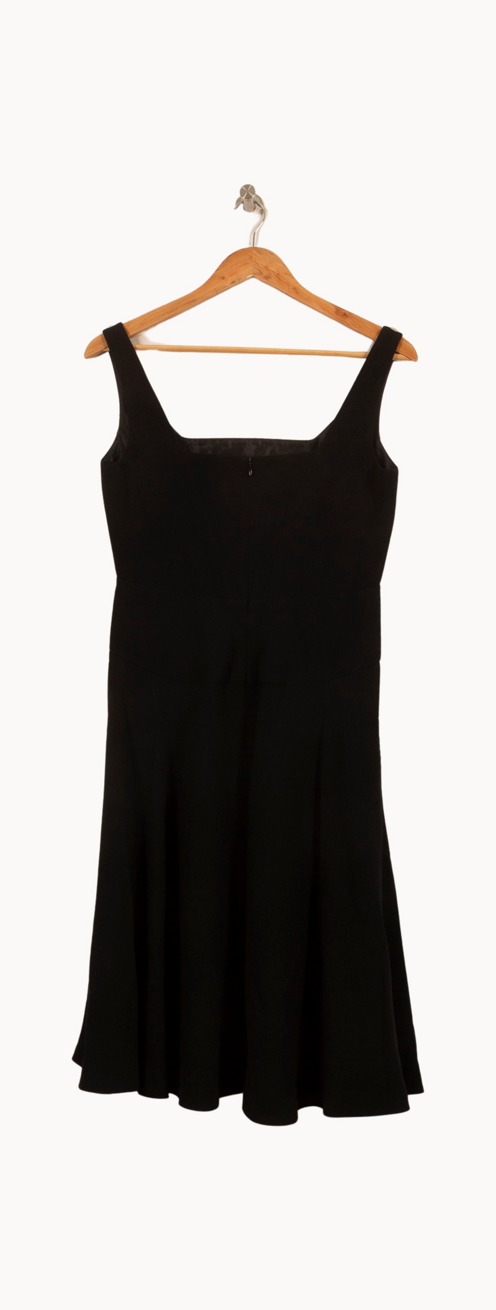 Robe Longue Noire - Taille L/40 de la marque Max Mara | PARAD55544 - Vendu par Paradigme - Image 4