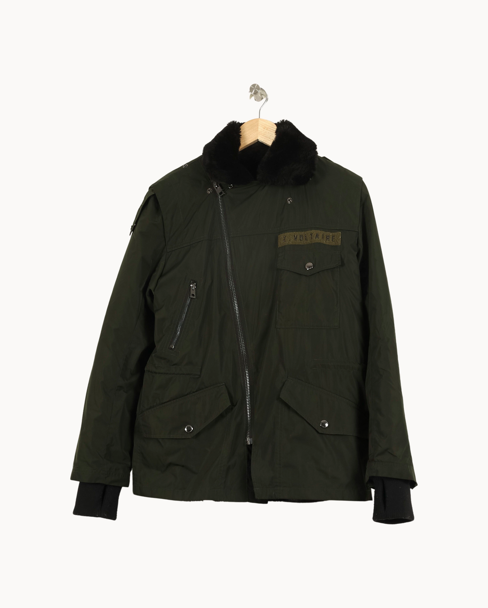 Parka Verte - Taille M/38 de la marque Zadig&Voltaire | PARAD55713 - Vendu par Paradigme - Image 2