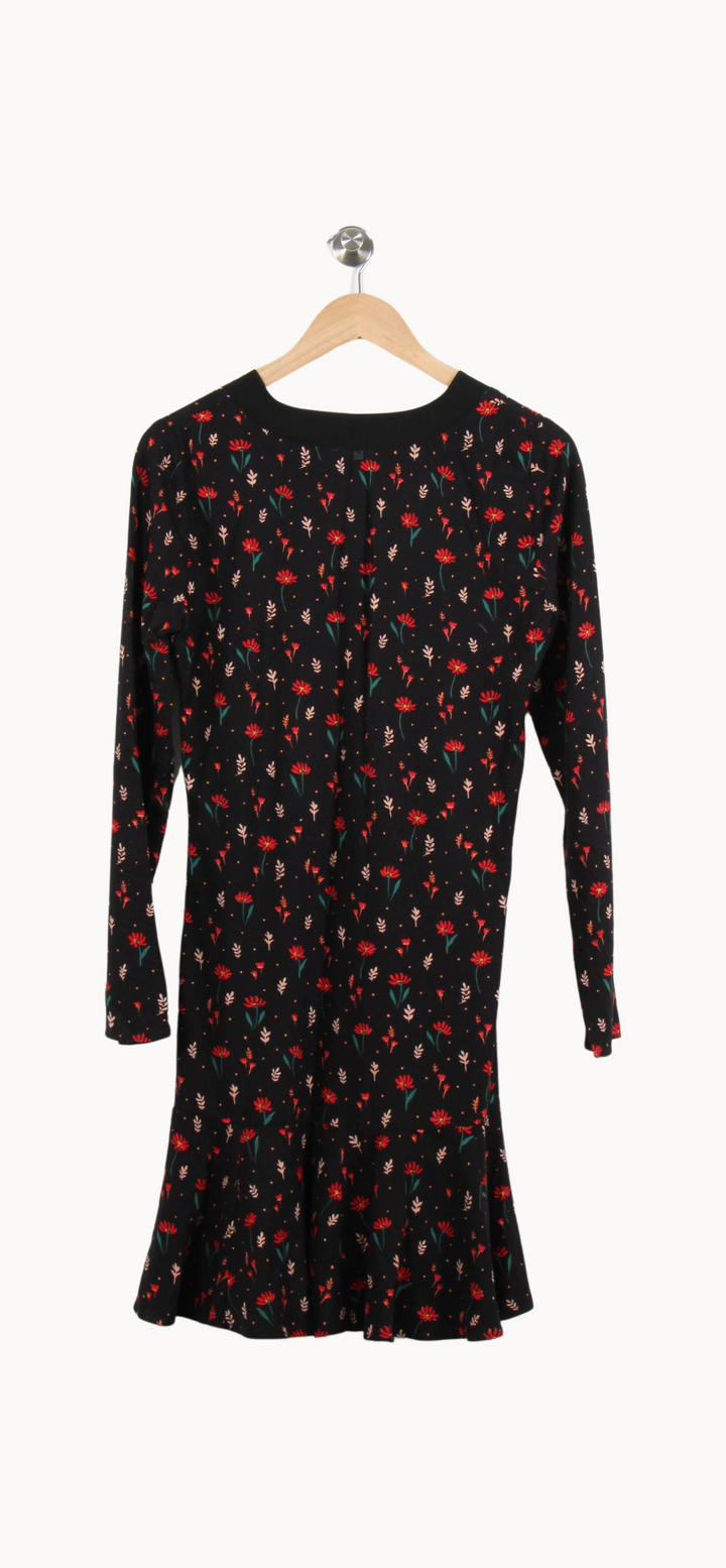 Robe Courte Noire et Rouge - Taille XS/34 de la marque I.Code | PARAD67884 - Vendu par Paradigme - Image 4