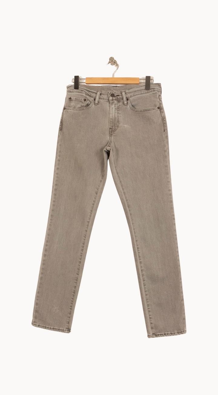 Jean Slim Gris - Taille L/40 de la marque Levi's | PARAD20763 - Vendu par Paradigme - Image 2
