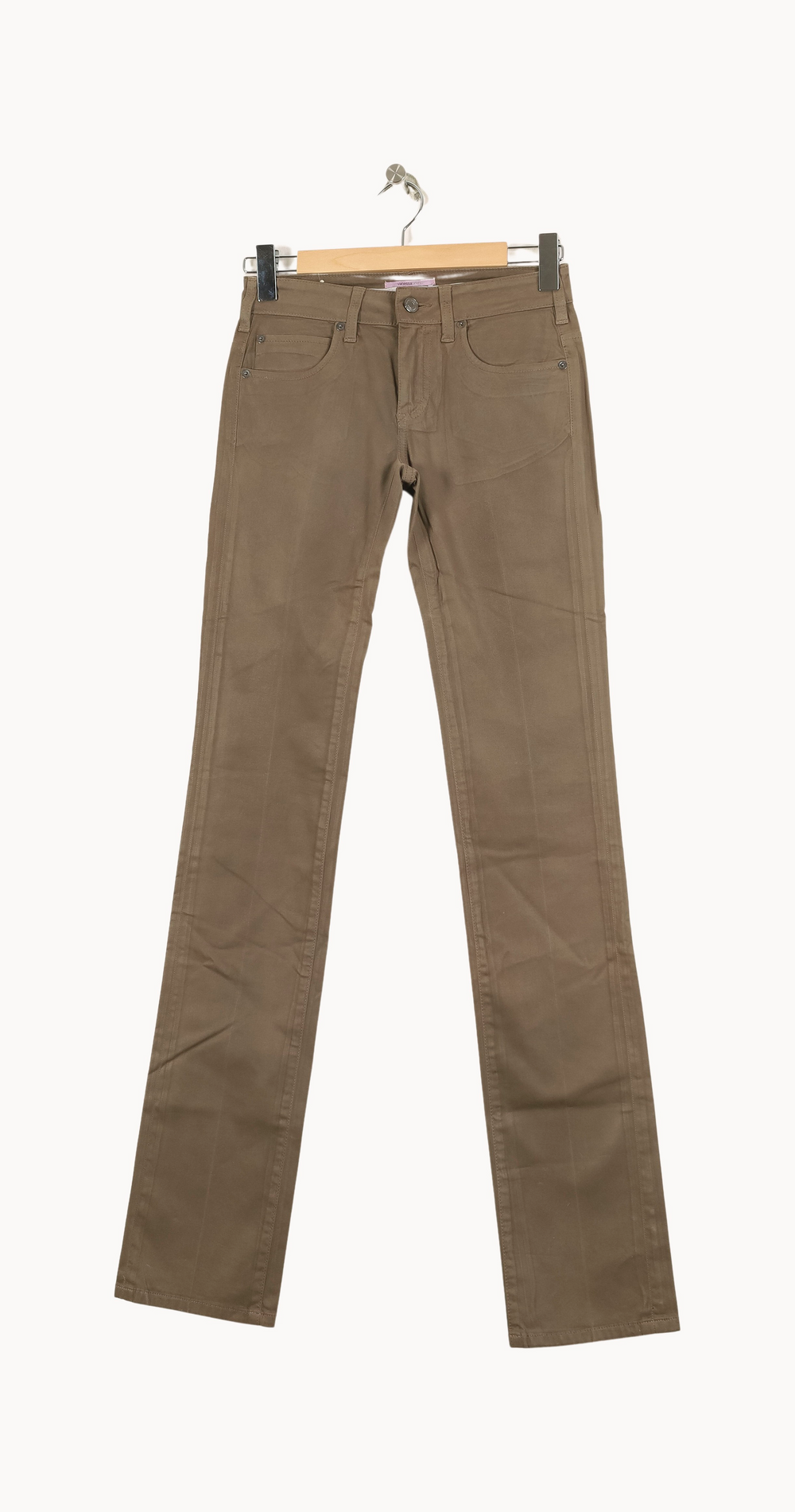 Pantalon Droit Marron - Taille XS/34 de la marque Vanessa Bruno | PARAD69412 - Vendu par Paradigme - Image 2