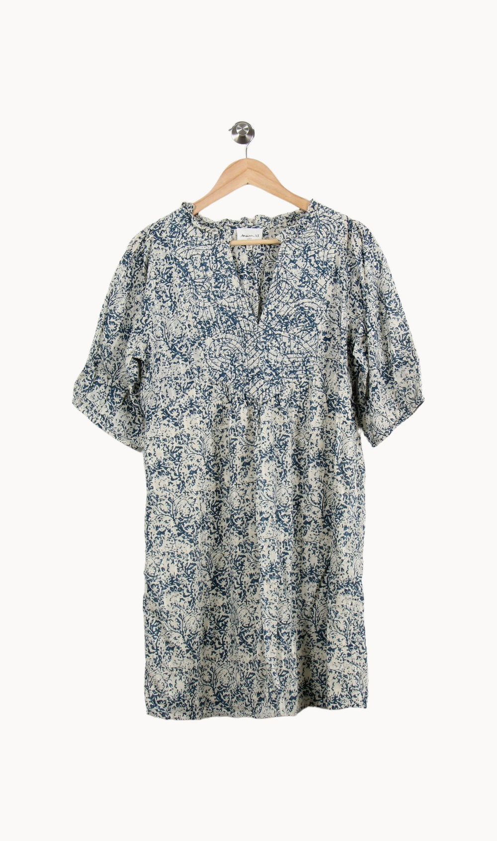 Robe Courte Bleue et Blanche - Taille M/38 de la marque Maison 123 | PARAD50871 - Vendu par Paradigme - Image 2