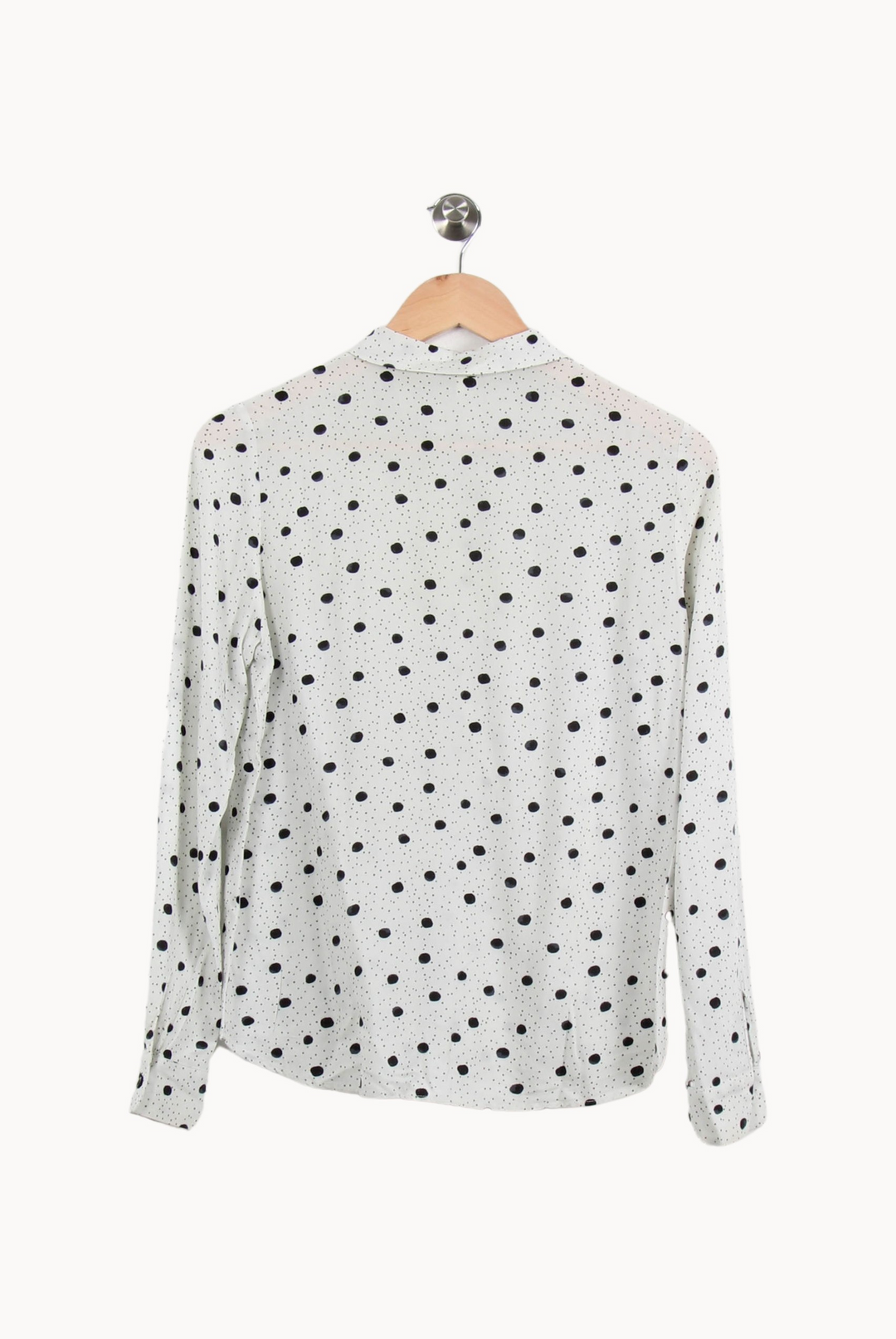 Chemise Blanche à Pois Noirs - Taille XS/34 de la marque I.Code | PARAD67328 - Vendu par Paradigme - Image 4