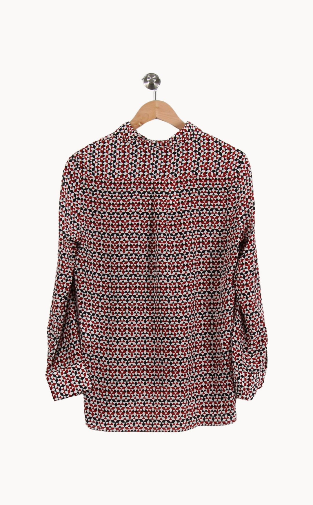 Chemise Rouge et Blanche - Taille S/36 de la marque Maje | PARAD66880 - Vendu par Paradigme - Image 4