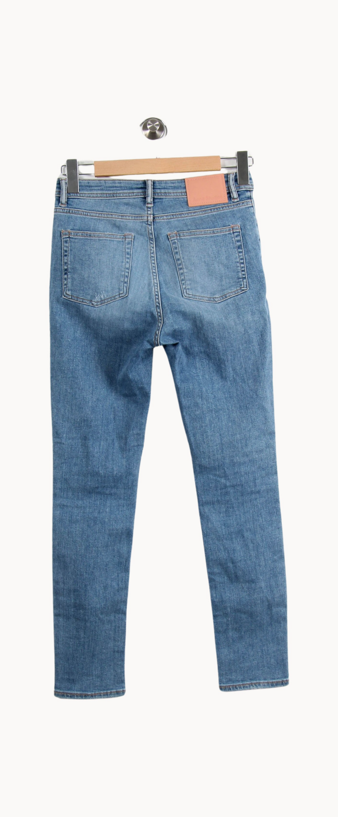 Jean Slim Bleu - Taille S/36 de la marque Acne Studios | PARAD66988 - Vendu par Paradigme - Image 4