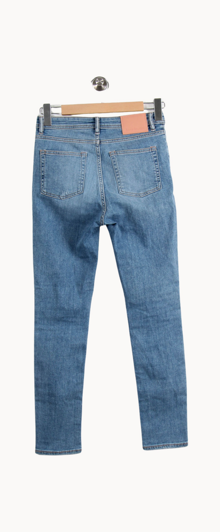 Jean Slim Bleu - Taille S/36 de la marque Acne Studios | PARAD66988 - Vendu par Paradigme - Image 4