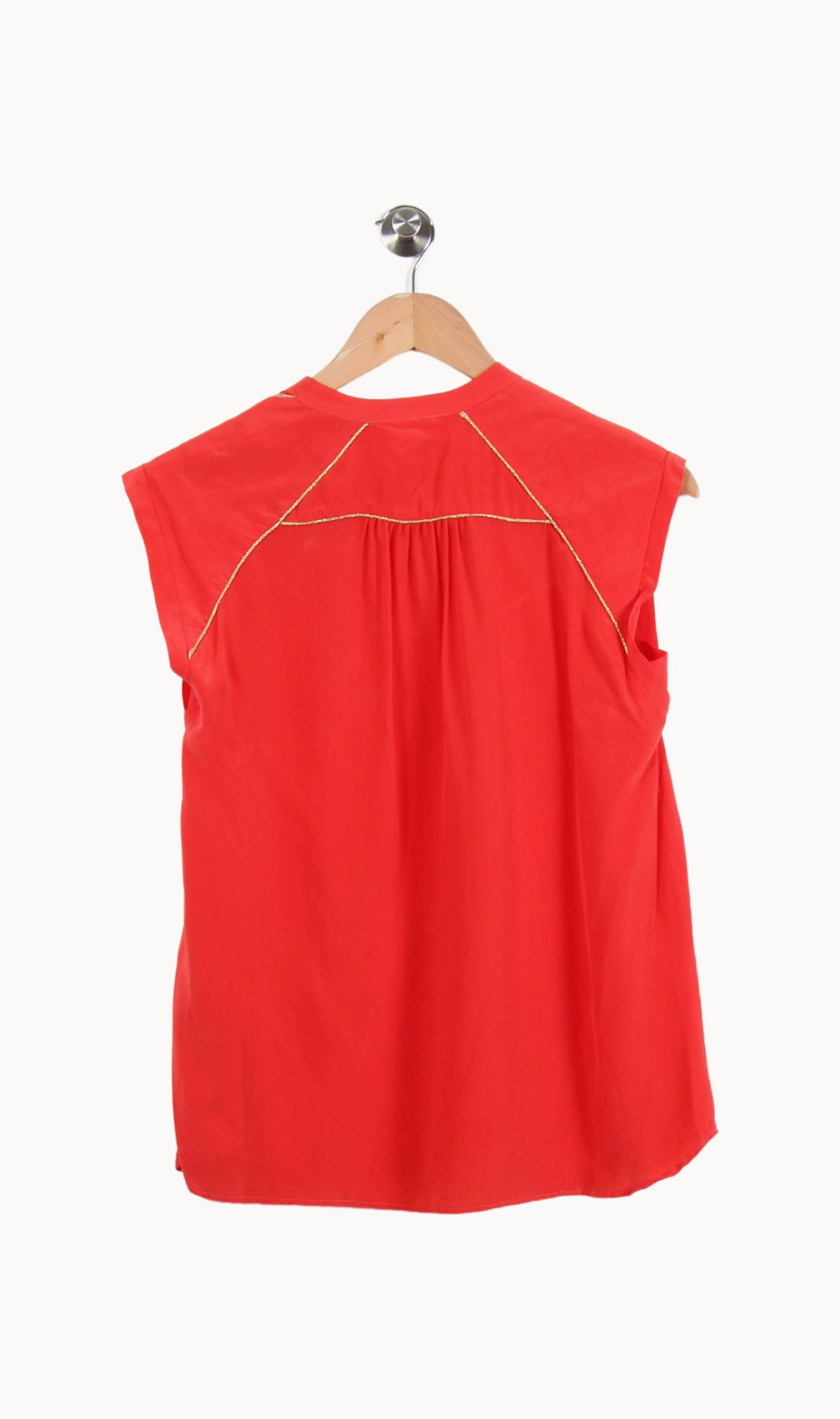 Blouse Rouge - Taille S/36 de la marque Pablo | PARAD69365 - Vendu par Paradigme - Image 4