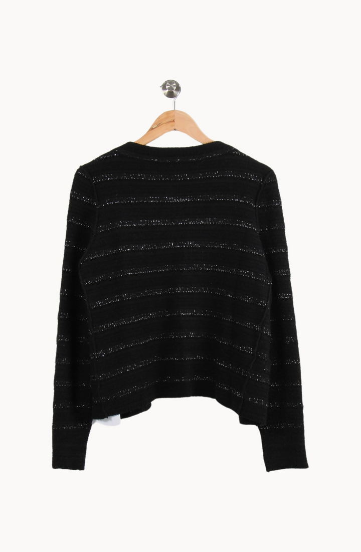 Cardigan Noir - Taille M/38 de la marque Maje | PARAD66629 - Vendu par Paradigme - Image 4