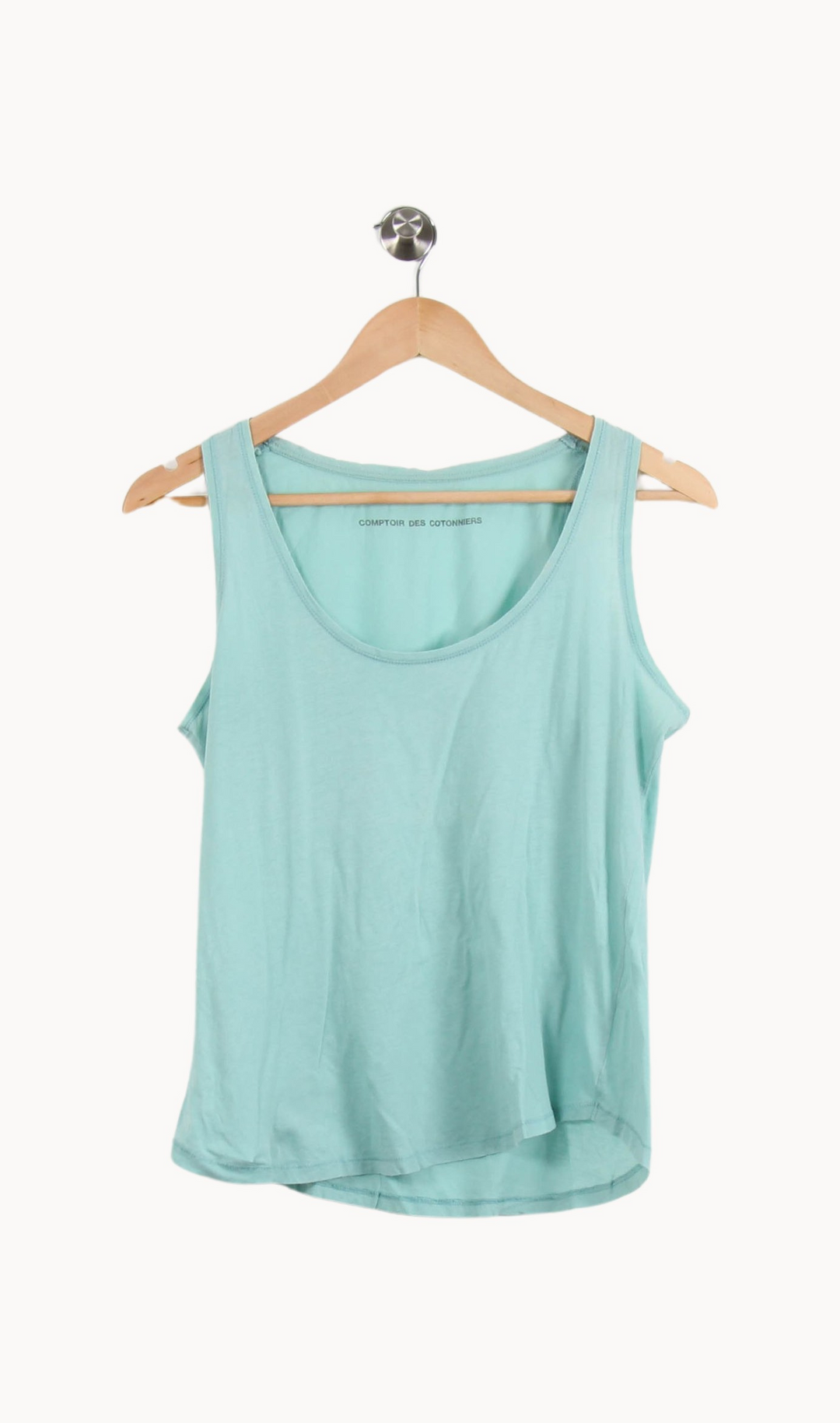 Débardeur Vert - Taille L/40 de la marque Comptoir des Cotonniers | PARAD67124 - Vendu par Paradigme - Image 2
