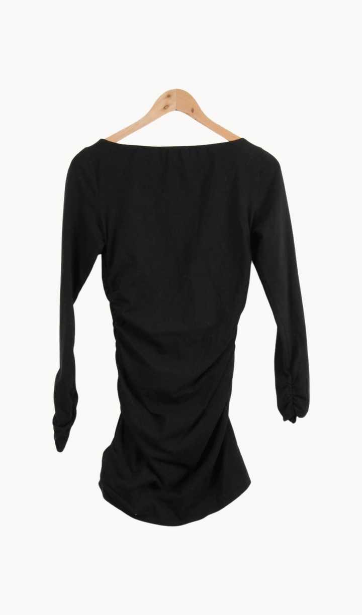 Robe Courte Noire - Taille S/36 de la marque Reformation | PARAD66645 - Vendu par Paradigme - Image 4