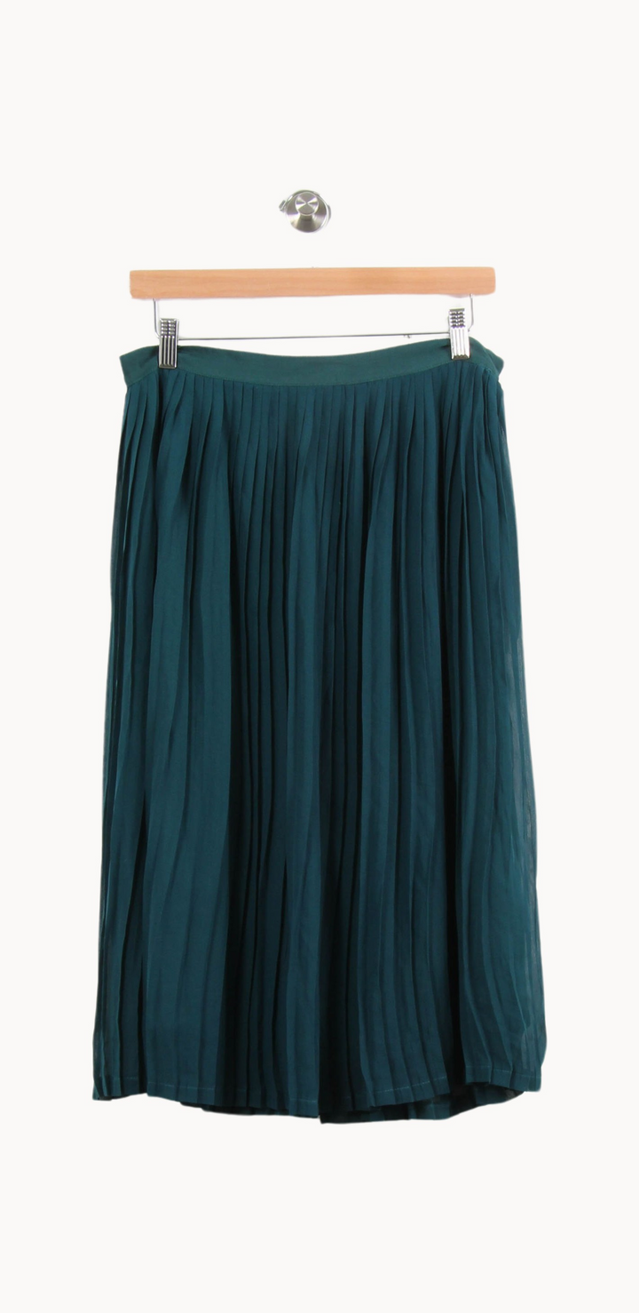 Jupe Plissée Verte - Taille L/40 de la marque Grace & Mila | PARAD64927 - Vendu par Paradigme - Image 2