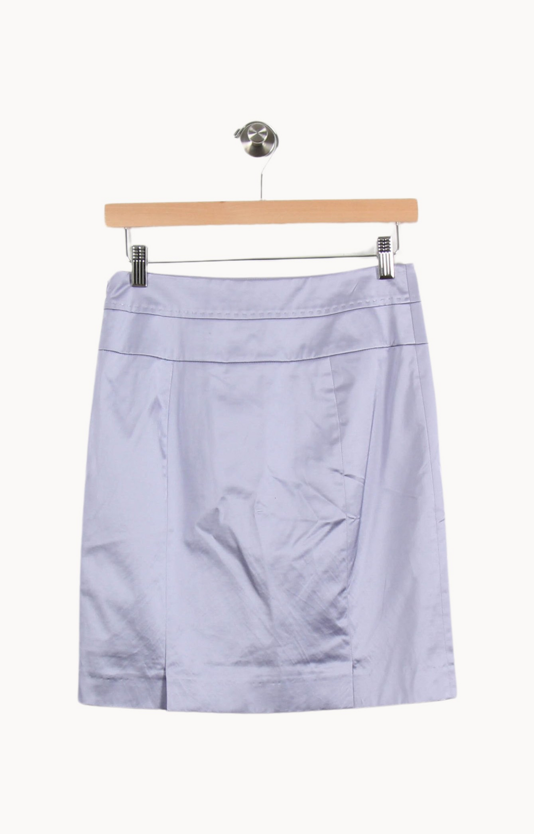 Jupe Droite Violette - Taille S/36 de la marque Maison 123 | PARAD55574 - Vendu par Paradigme - Image 2