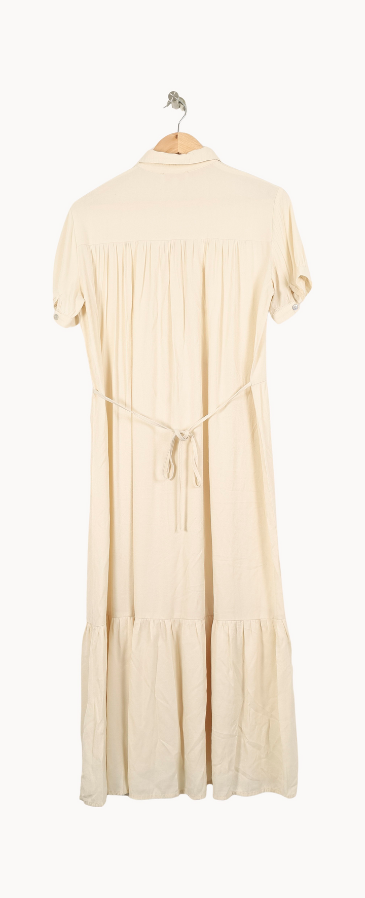 Robe Chemise Longue Blanche - Taille S/36 de la marque Grace & Mila | PARAD53941 - Vendu par Paradigme - Image 4