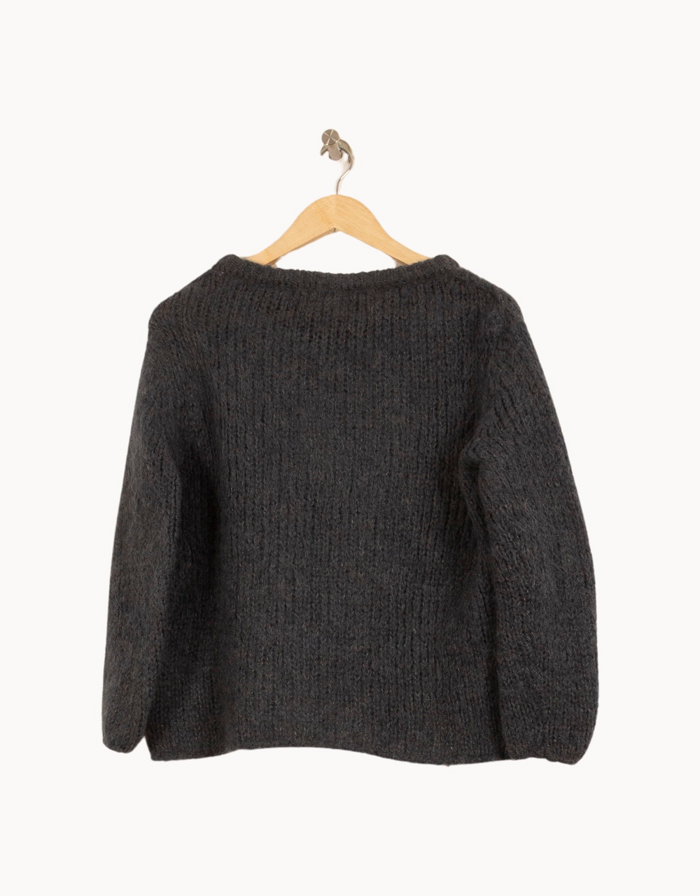 Pull Bleu Foncé - Taille S/36 de la marque American Vintage | PARAD63763 - Vendu par Paradigme - Image 4