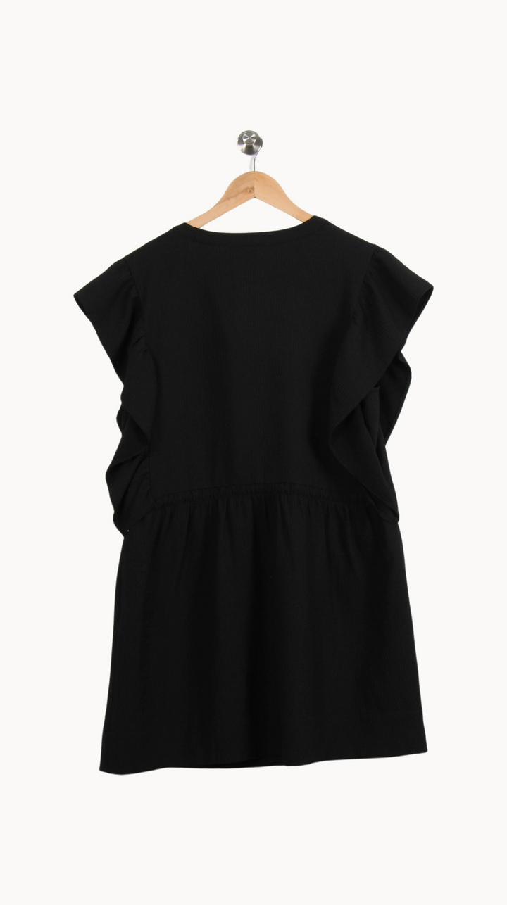 Robe Noire - Taille L/40 de la marque Vanessa Bruno - Athé | PARAD50971 - Vendu par Paradigme - Image 4