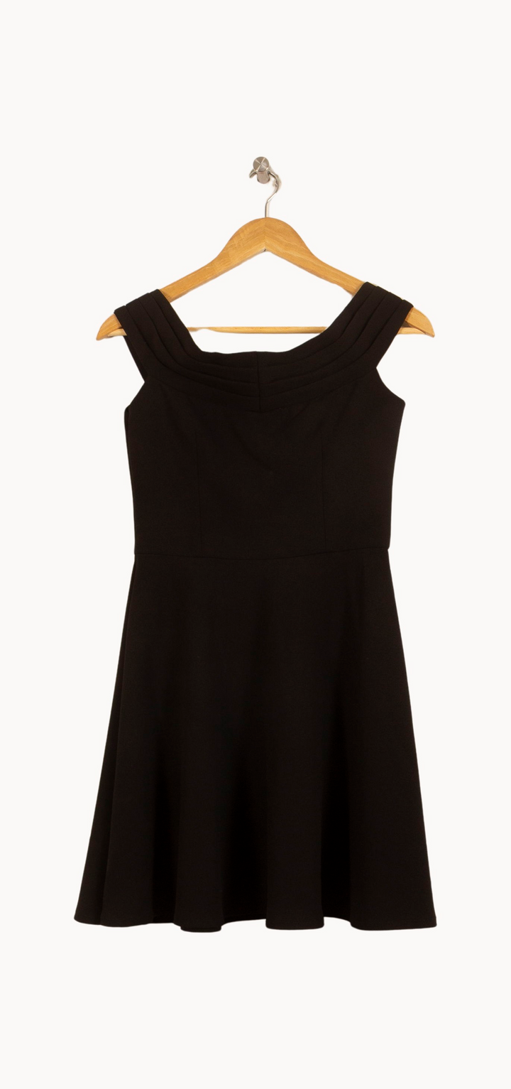 Robe Patineuse Noire - Taille S/36 de la marque Claudie Pierlot | PARAD51453 - Vendu par Paradigme - Image 4