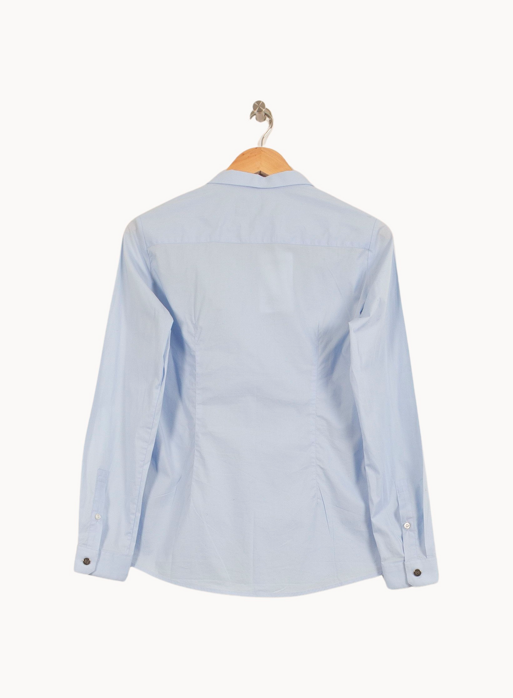 Chemise Bleue - Taille L/40 de la marque The Kooples | PARAD65358 - Vendu par Paradigme - Image 4