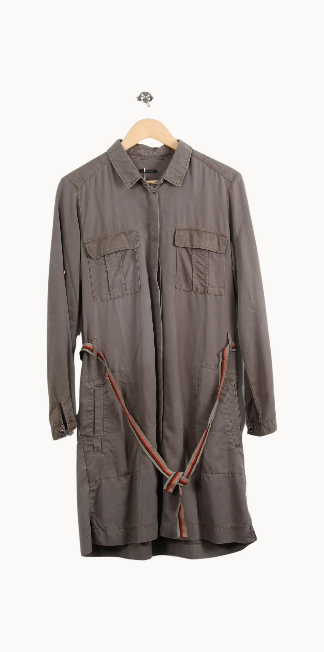 Robe Chemise Kaki - Taille L/40 de la marque IKKS | PARAD64197 - Vendu par Paradigme - Image 2