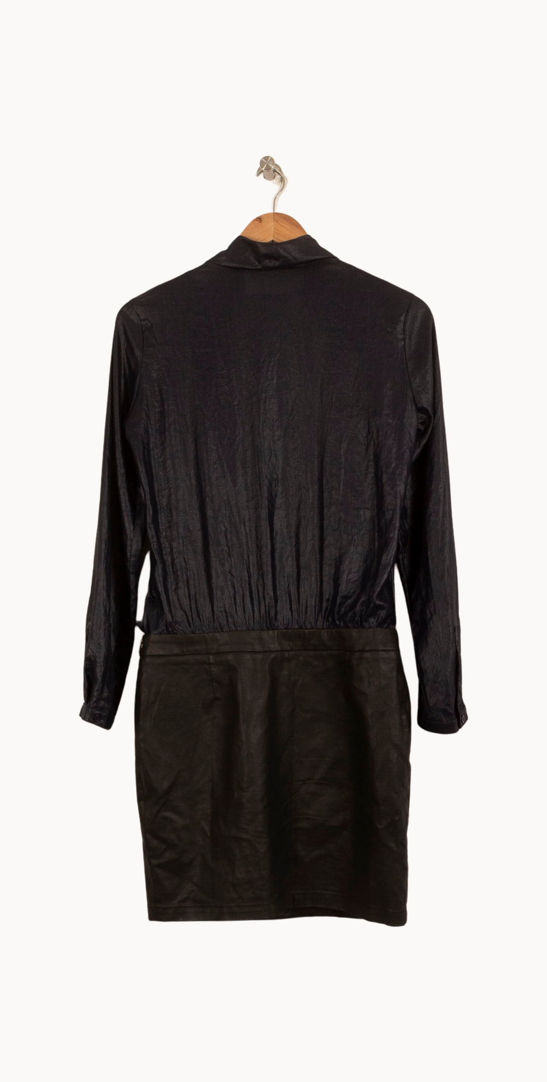 Robe Courte Noire - Taille S/36 de la marque IKKS | PARAD51456 - Vendu par Paradigme - Image 4