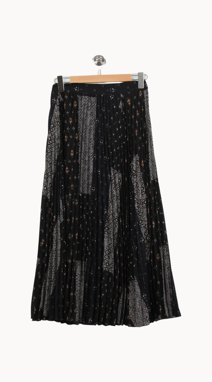 Jupe Longue Noire et Blanche - Taille S/36 de la marque Sessùn | PARAD51867 - Vendu par Paradigme - Image 2