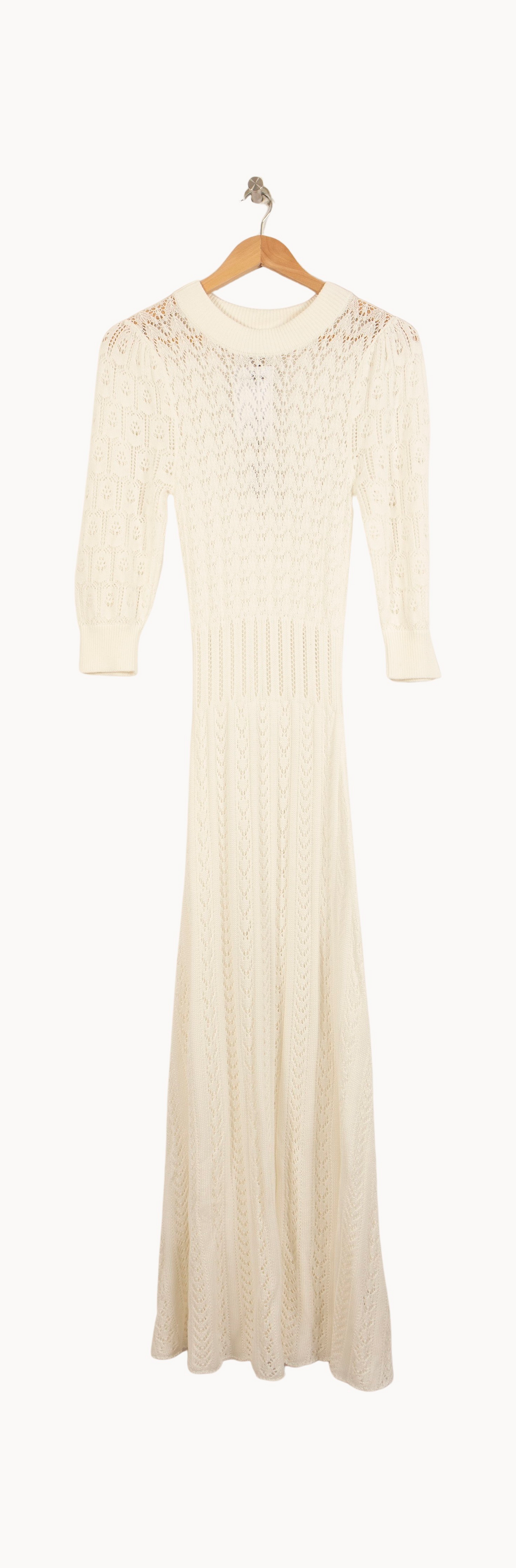 Robe Longue Blanche - Taille S/36 de la marque Petite Mendigote | PARAD63171 - Vendu par Paradigme - Image 2