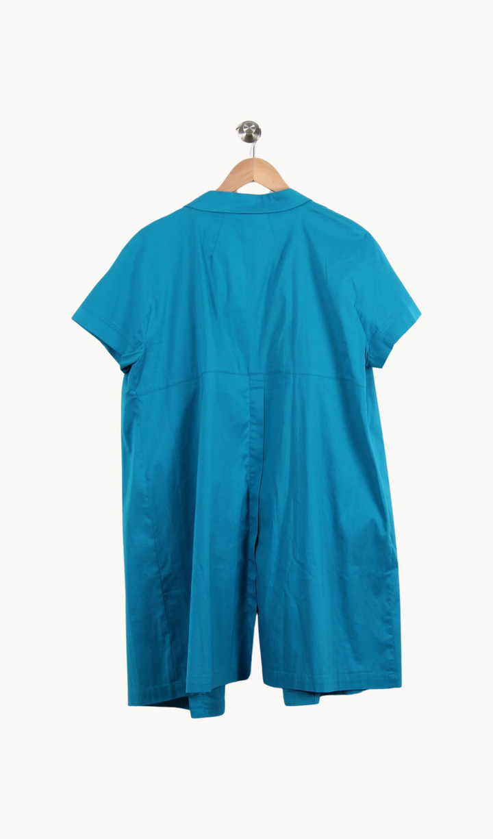 Blouse Bleue - Taille XXXL/46 de la marque Marina Rinaldi | PARAD69163 - Vendu par Paradigme - Image 4