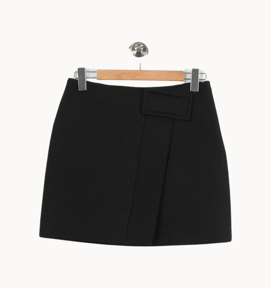 Jupe Courte Noire - Taille M/38 de la marque Claudie Pierlot | PARAD55558 - Vendu par Paradigme - Image 2