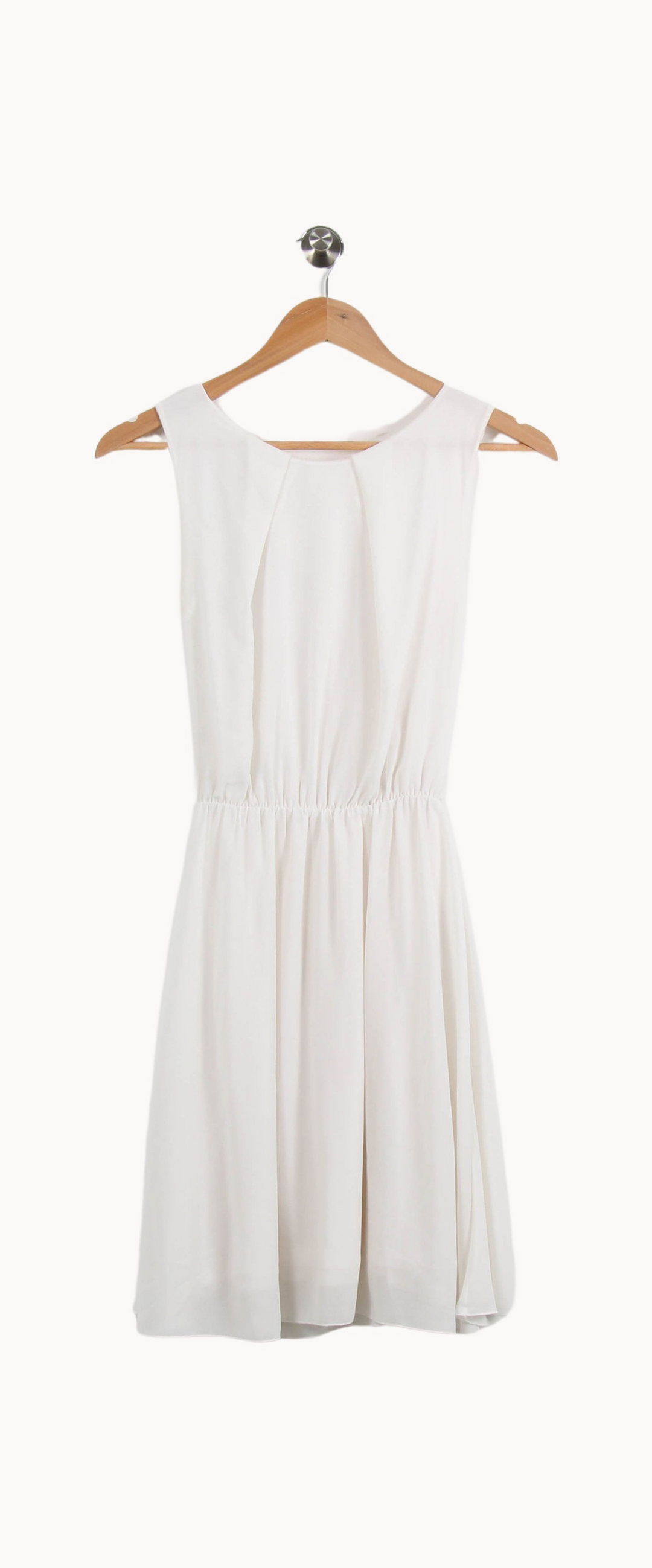 Robe Blanche - Taille S/36 de la marque La Fée Maraboutée | PARAD67352 - Vendu par Paradigme - Image 4