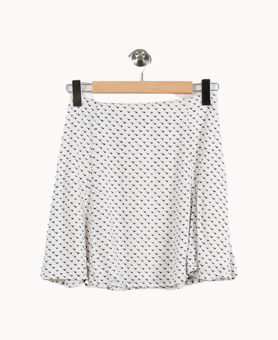 Jupe Évasée Blanche et Noire - Taille S/36 de la marque Comptoir des Cotonniers | PARAD52609 - Vendu par Paradigme - Image 2
