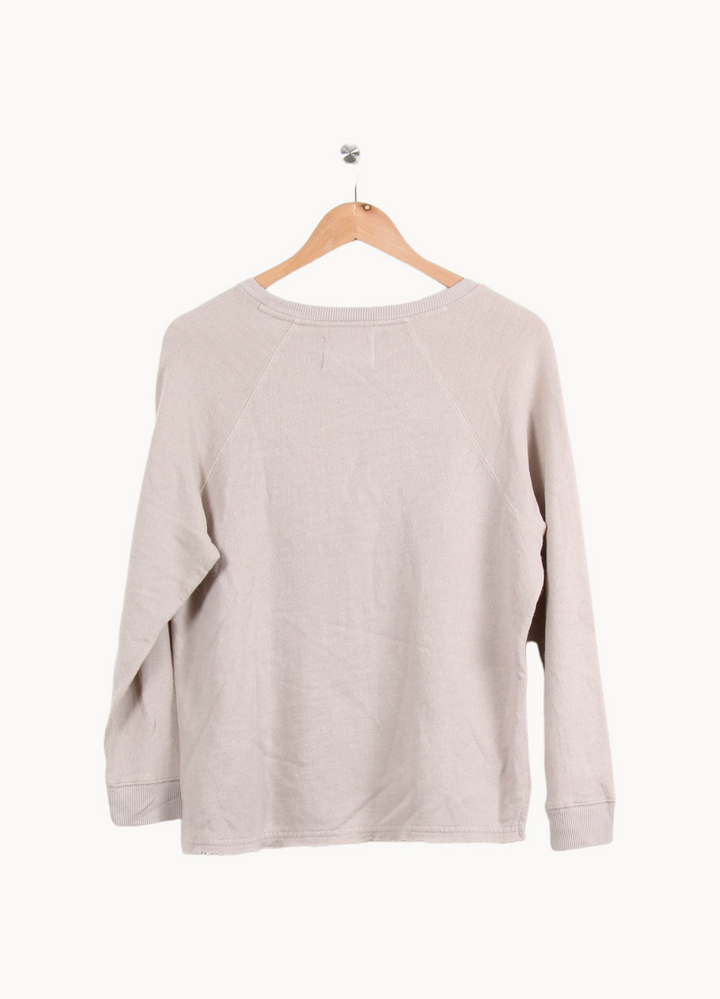 Sweat Beige - Taille S/36 de la marque Léon & Harper | PARAD44839 - Vendu par Paradigme - Image 4