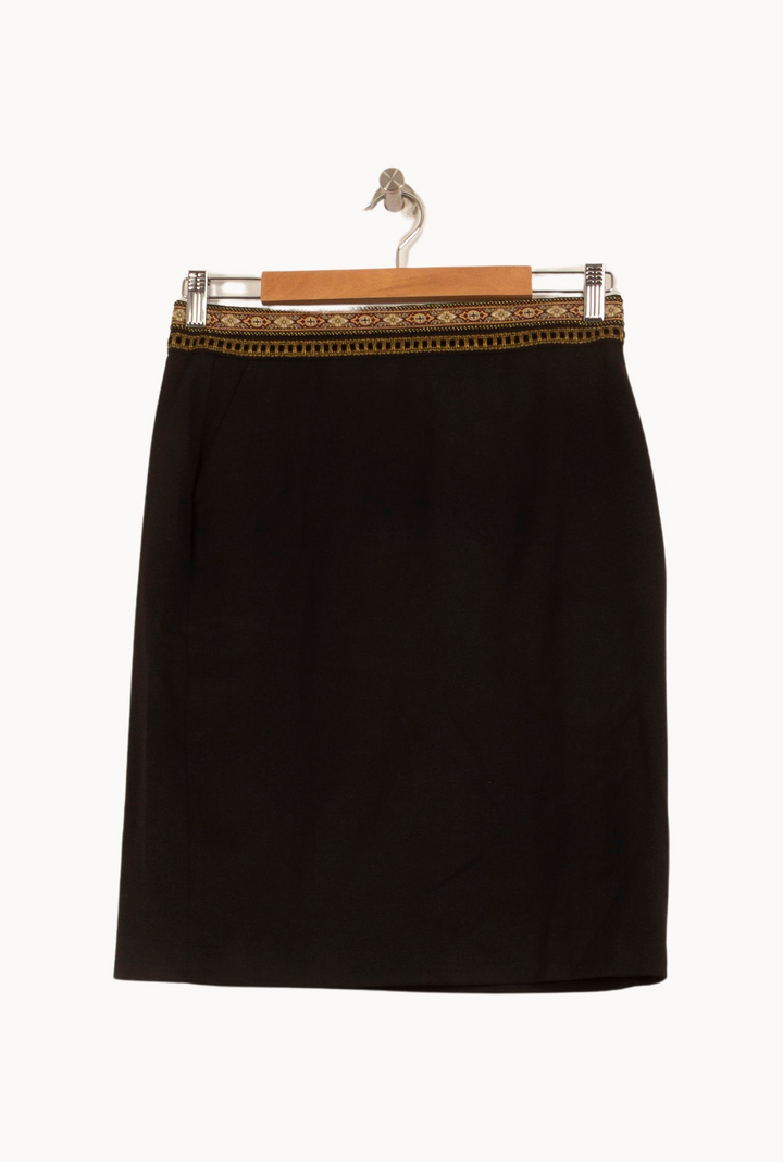 Jupe Droite Noire - Taille XS/34 de la marque The Kooples | PARAD63487 - Vendu par Paradigme - Image 2