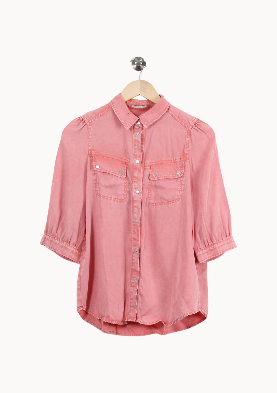 Chemise Rose - Taille XS/34 de la marque IKKS | PARAD69130 - Vendu par Paradigme - Image 2