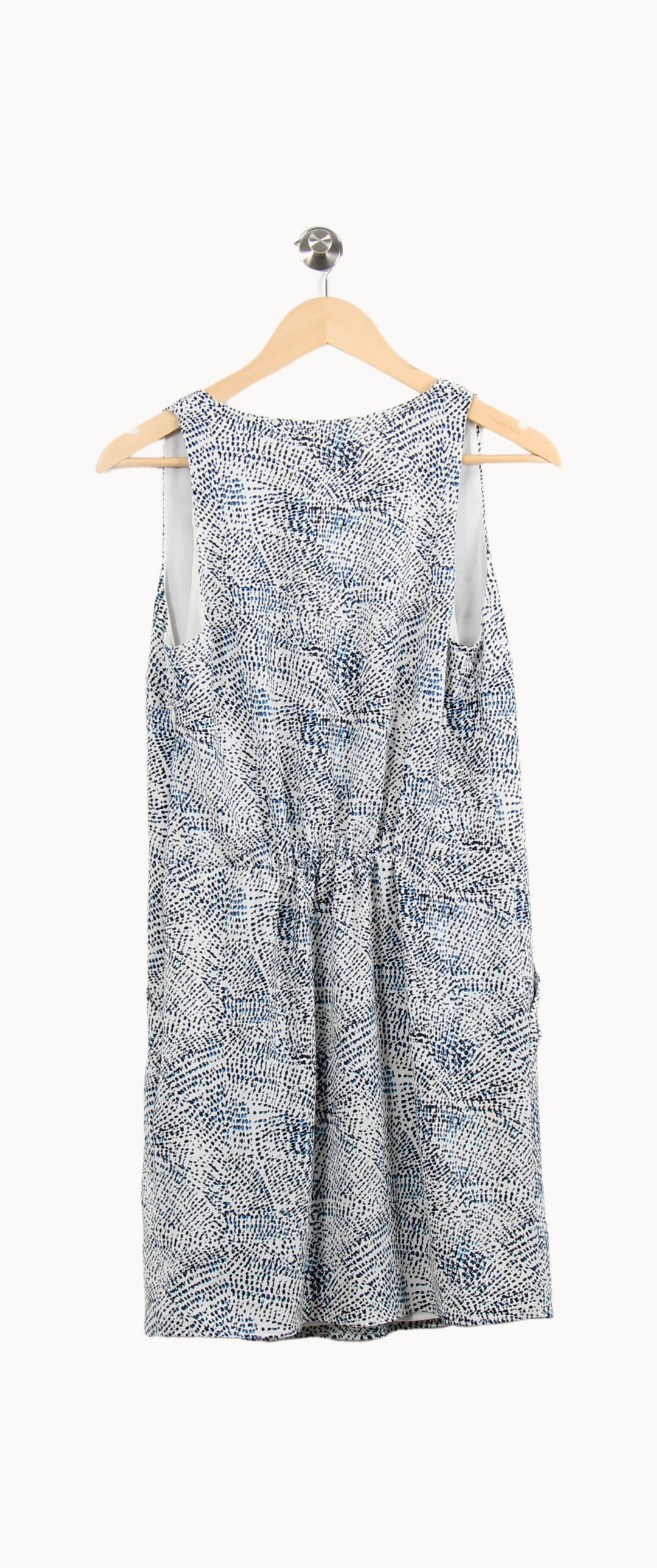 Robe Midi Blanche et Bleue - Taille M/38 de la marque IKKS | PARAD64370 - Vendu par Paradigme - Image 4
