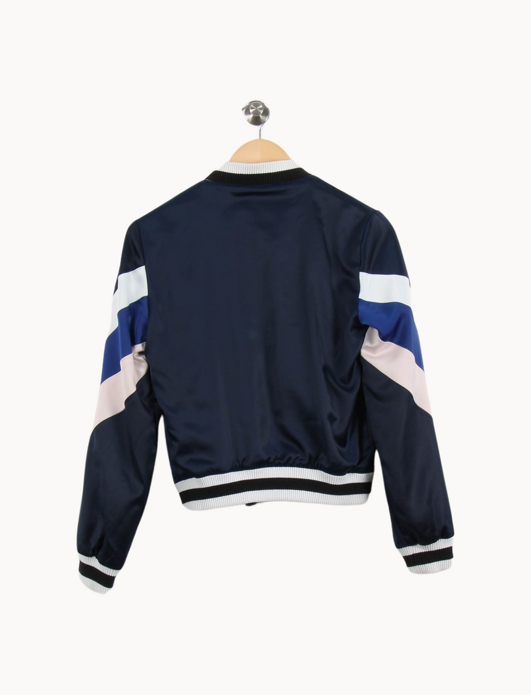 Blouson Bleu et Blanc - Taille S/36 de la marque Maje | PARAD52119 - Vendu par Paradigme - Image 4