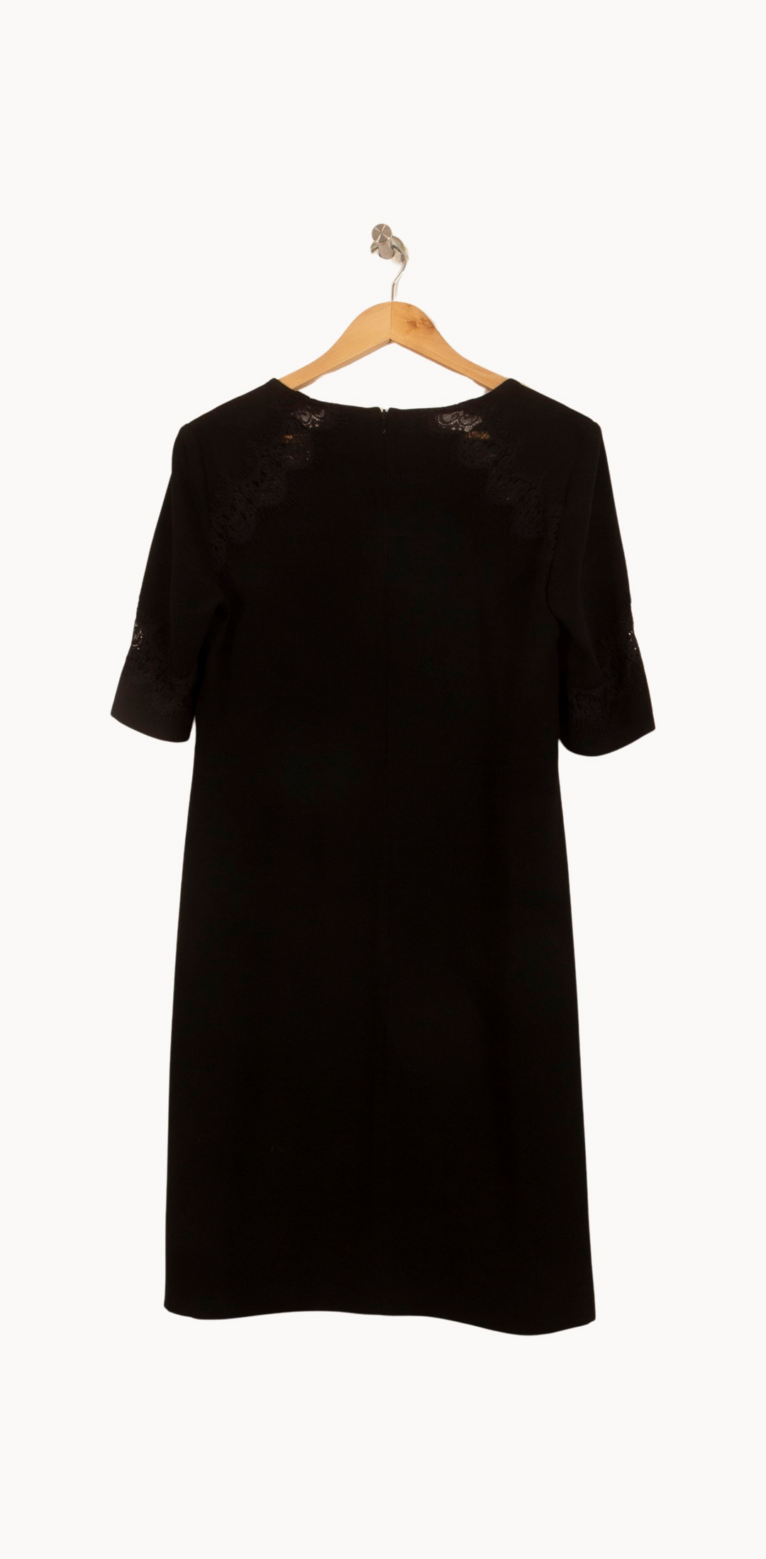 Robe Droite Noire - Taille M/38 de la marque Gerard Darel | PARAD44571 - Vendu par Paradigme - Image 4