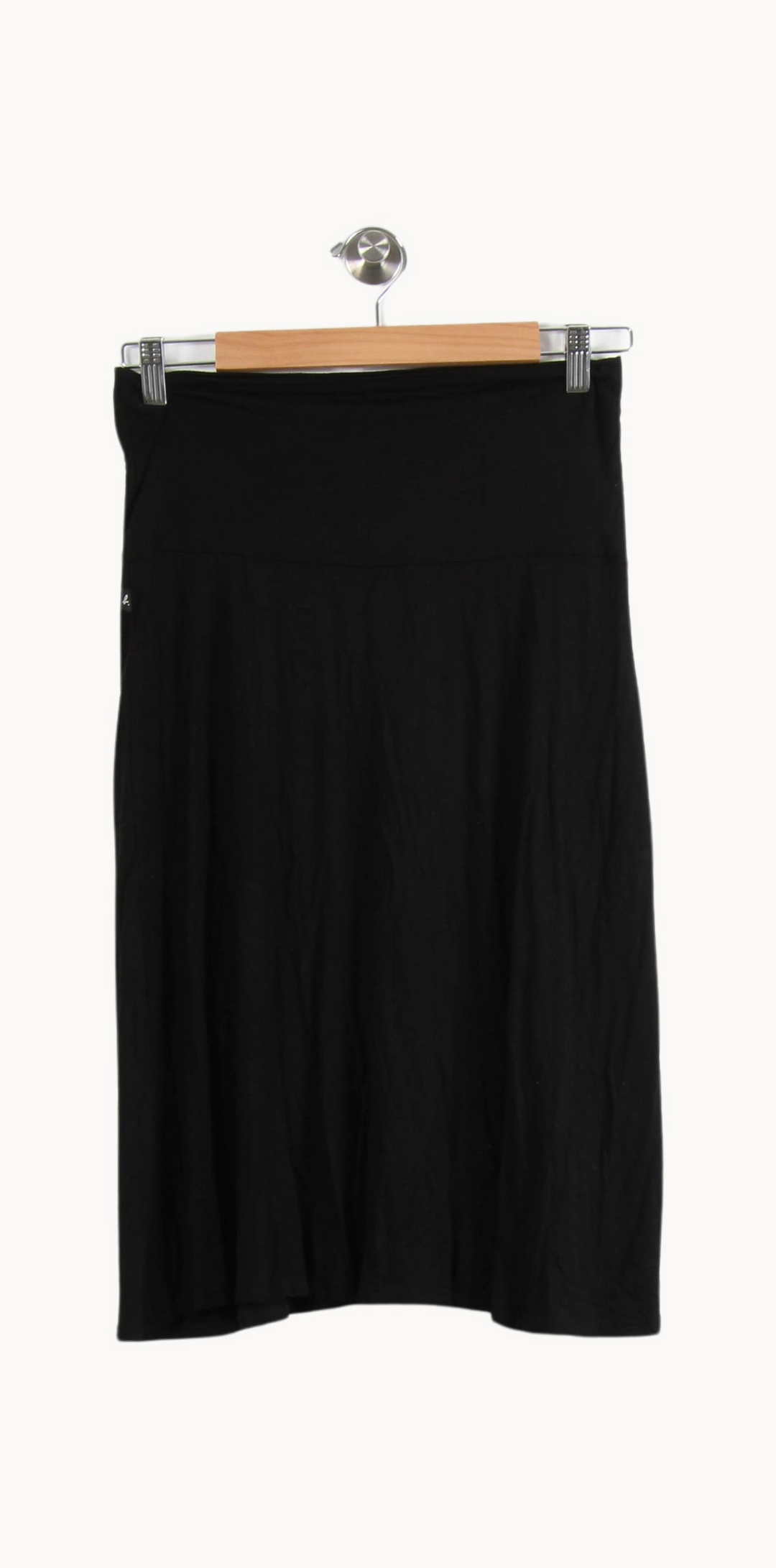 Jupe Midi Noire - Taille L/40 de la marque Agnès b. | RVLI0975 - Vendu par Paradigme - Image 4