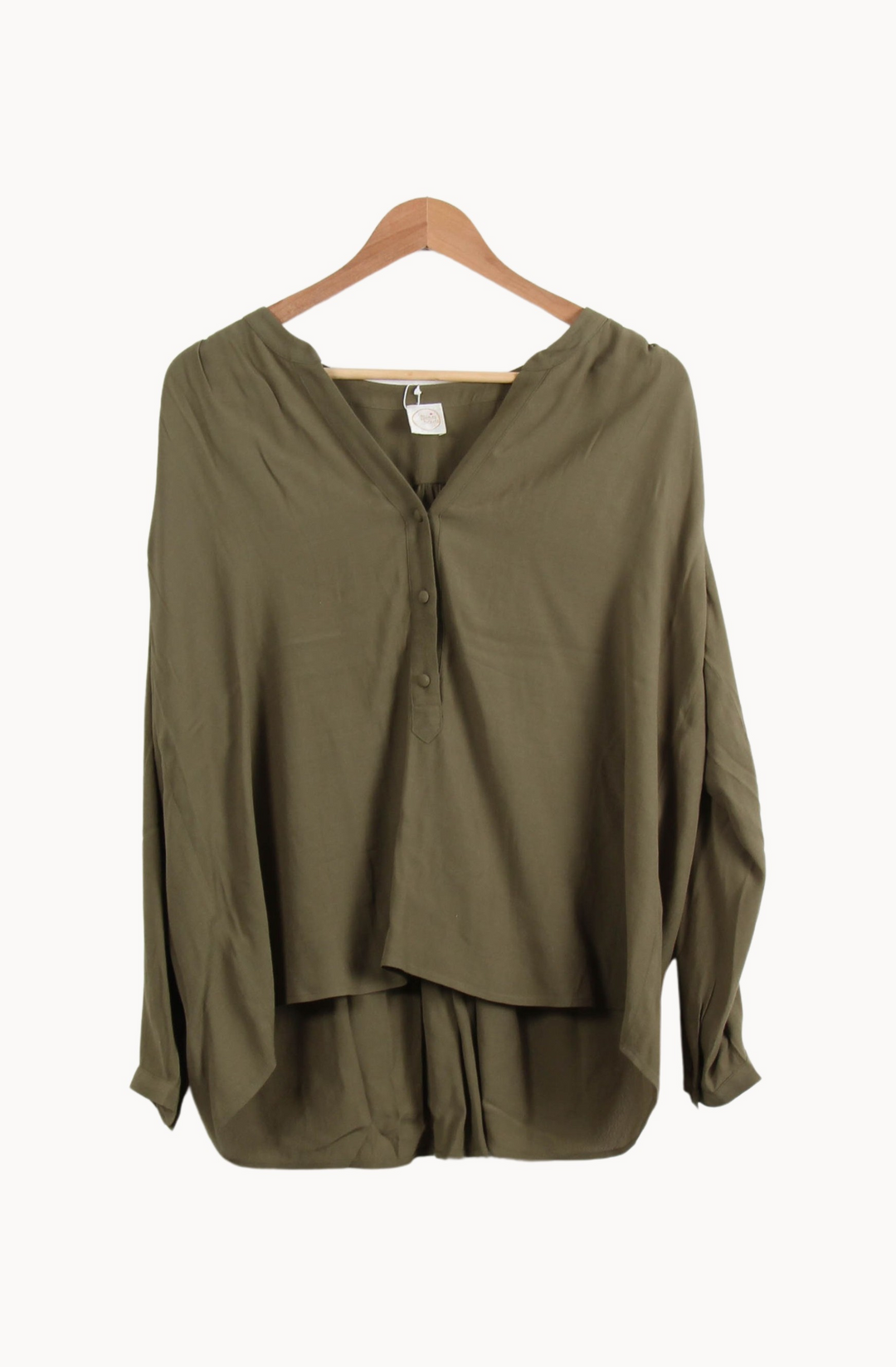 Blouse Verte - Taille S/36 de la marque Des petits hauts | PARAD65243 - Vendu par Paradigme - Image 2